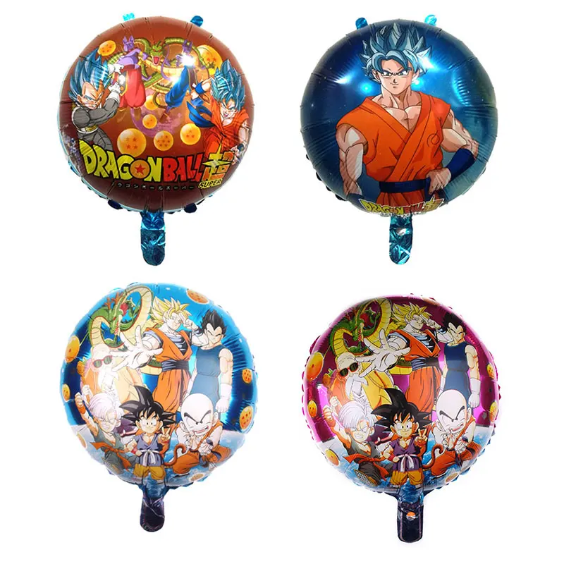 50 шт. Dragon Ball фольга гелиевые шары мальчик с днем рождения детский день воздушный шар украшения поставки надувной шар подарок для детей