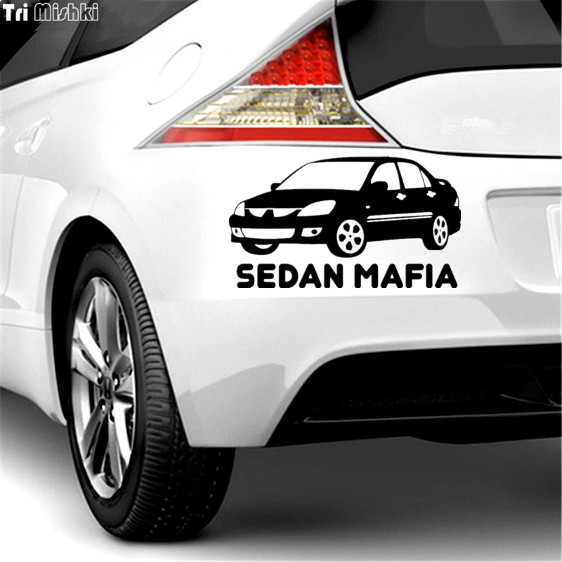 Tri Mishki HZX046 11.4*20см 1 4 шт наклейки на авто sedan mafia for mitsubishi lancer для мицубиси лансер