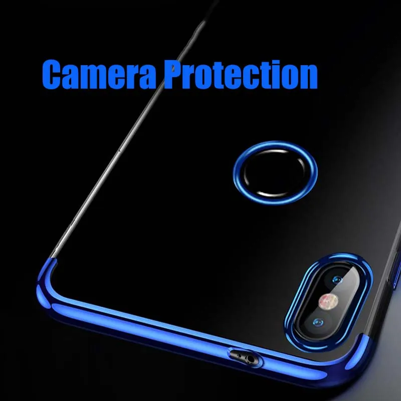 Чехол MUCHI для Xiaomi Redmi Note 6 Pro роскошный мягкий прозрачный чехол-накладка с