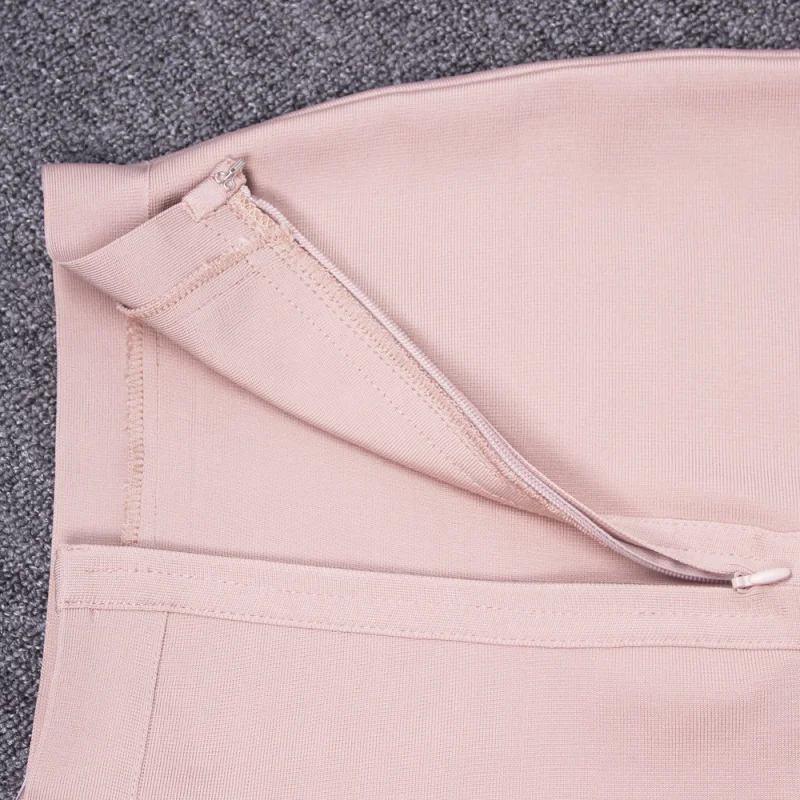 Kleezy 50CM Length Solid Color Sexy sheathy Bandage Pencil Women Skirt HL2621 | Женская одежда