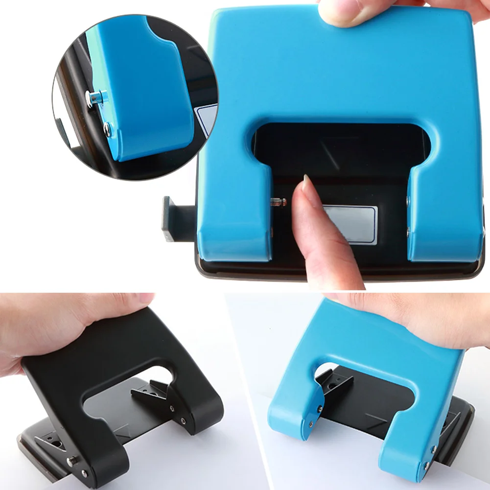 16 Sheets DIY Manual Round Home Portable Office Calendar Hole Puncher Scrapbooking Flip-open Tray File Binding Loose-leaf Paper |