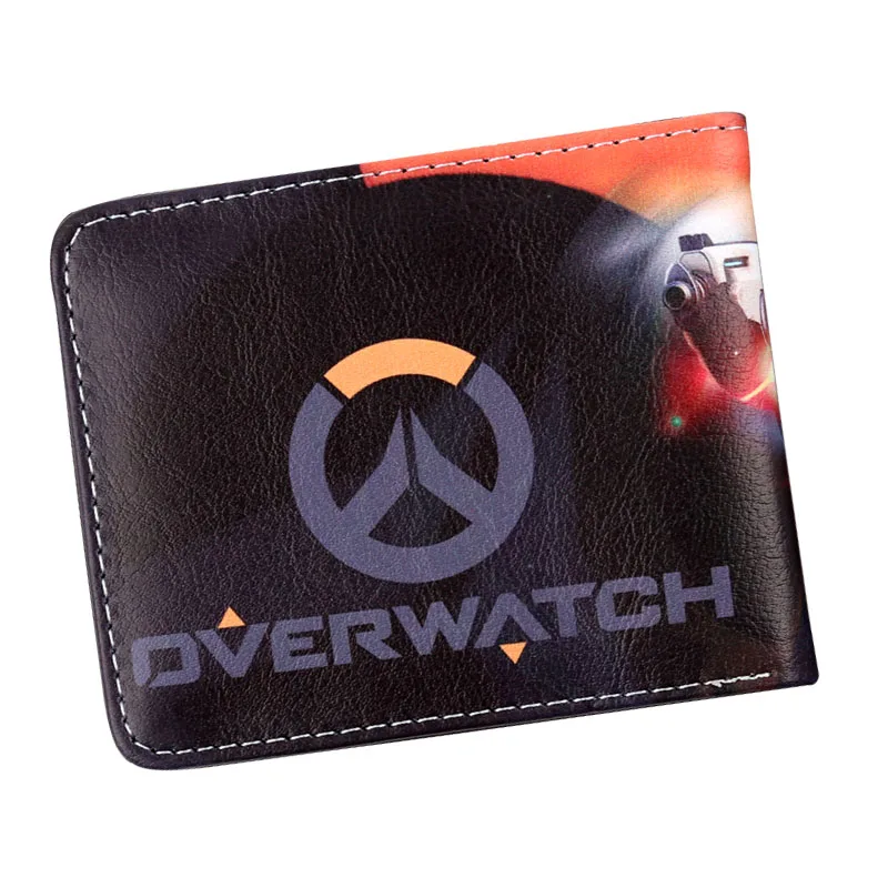 Новое прибытие Overwatch игровой тематический кошелек Bi Fold держатель для карт
