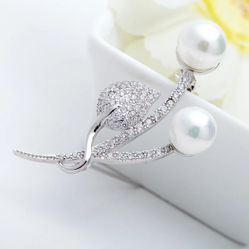 Женская Брошь необычные ювелирные изделия Настоящее серебро очаровательные