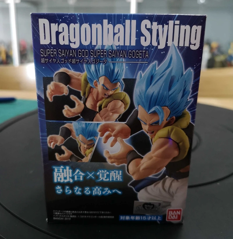 WSTXBD Оригинальные фигурки BANDAI dragon Z Стайлинг SSJ God Blue Gogeta игрушки-модели куклы |