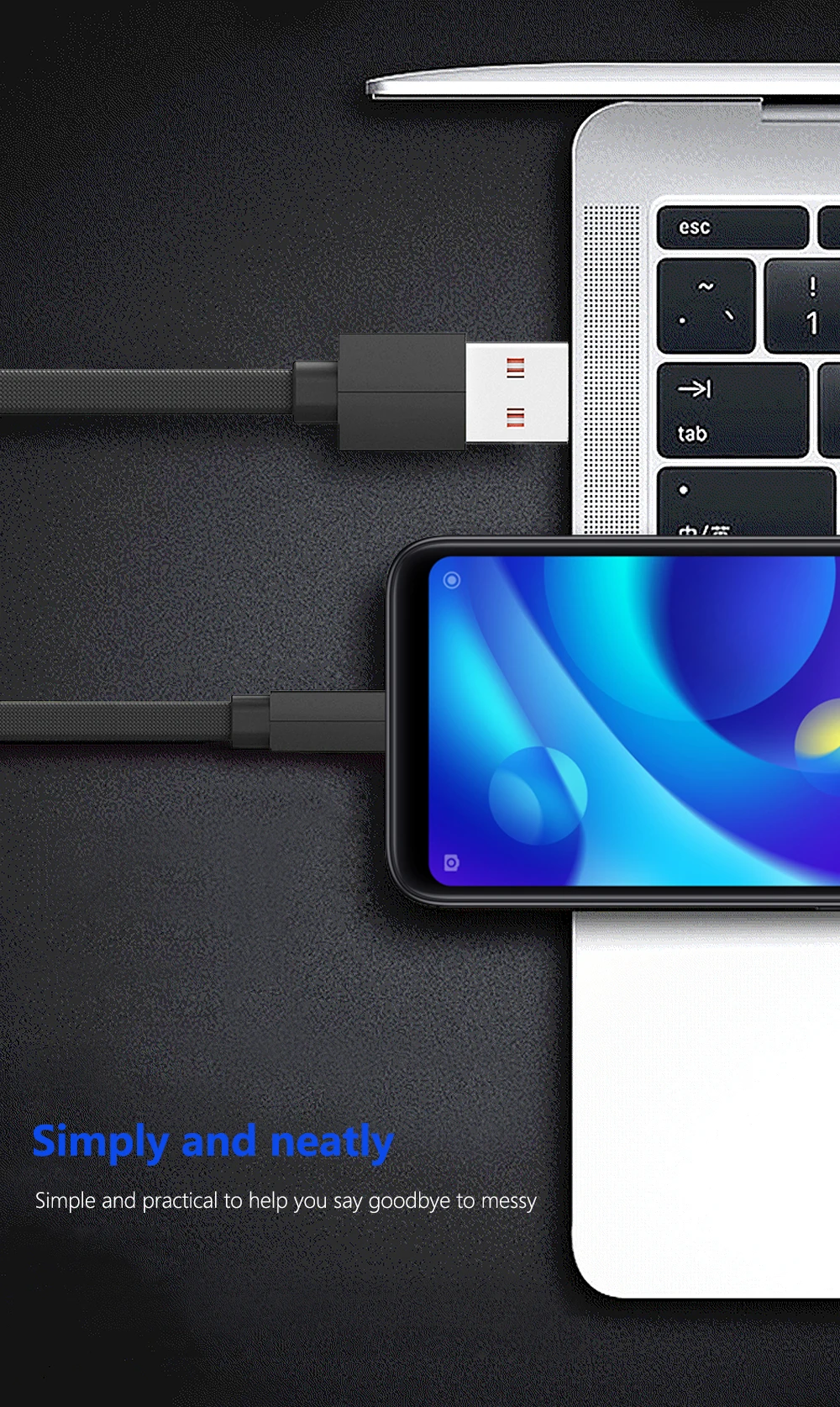 Кабель usb type-C для быстрой зарядки, 3 А, Микропровод для samsung, Xiaomi, huawei, кабель для синхронизации данных, кабель для быстрой зарядки мобильных телефонов