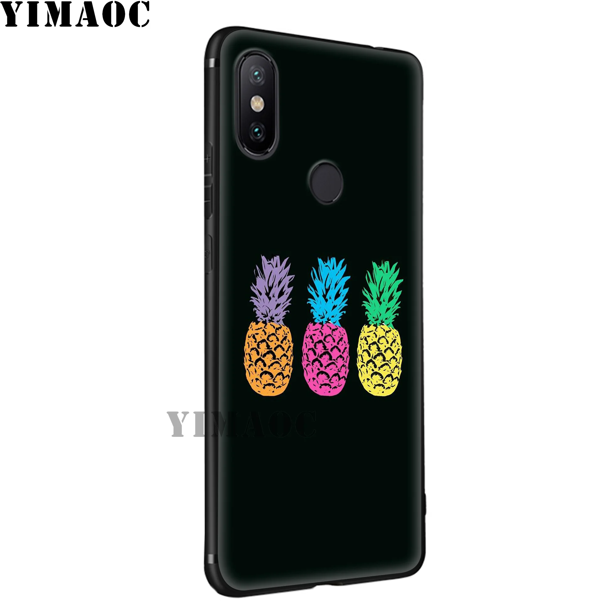 Yimaoc фрукта ананаса арт мягкий чехол для Xiaomi mi 9T 9 8 Se 6 MAX 3 A1 A2 Lite CC9E CC9 6X 5X POCOPHONE F1 |