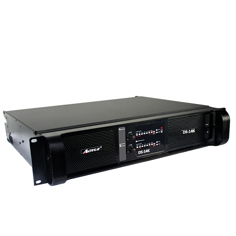 11,11 распродажа DS-14K усилитель 4x4400 Вт 4 Ом линейный массив усилитель профессиональная схема сабвуфер усилитель мощности