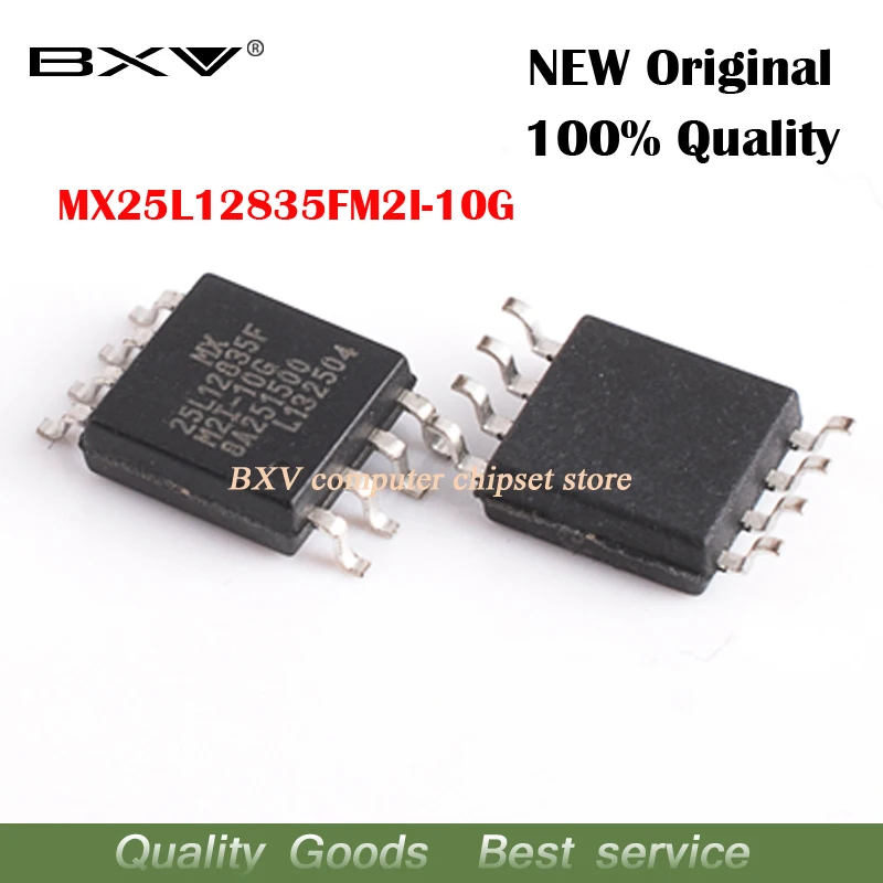 5 шт. MX25L12835FM2I-10G MX25L12835FM2I 25L12835FM2I-10G MX25L12835F MX25L12835 25L12835F лапками углублением SOP-8 новые оригинальные