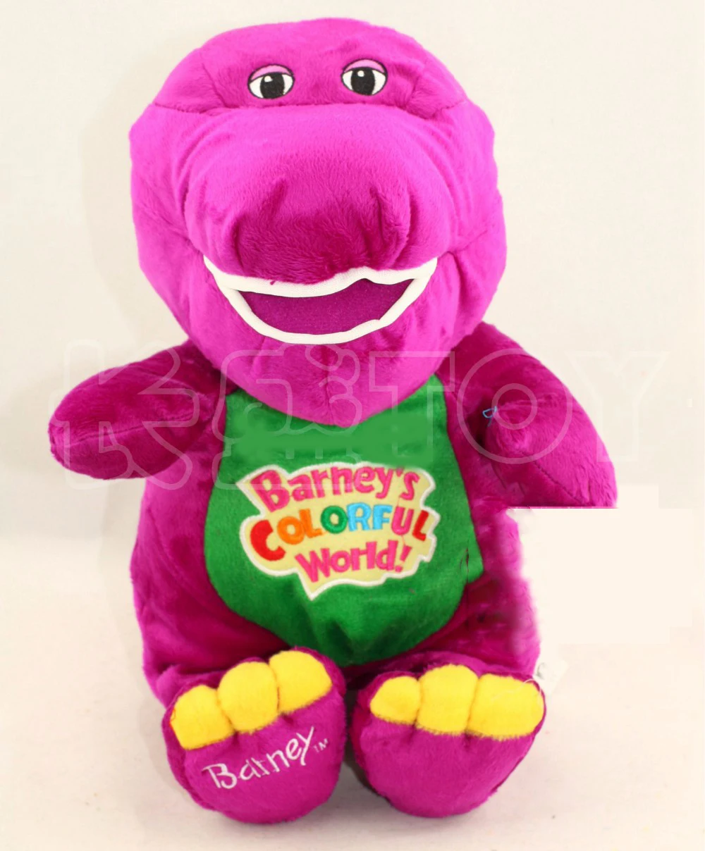 Purple Dinosaur Barney Children Plush Doll Stuffed Toy Birthday Gift | Игрушки и хобби