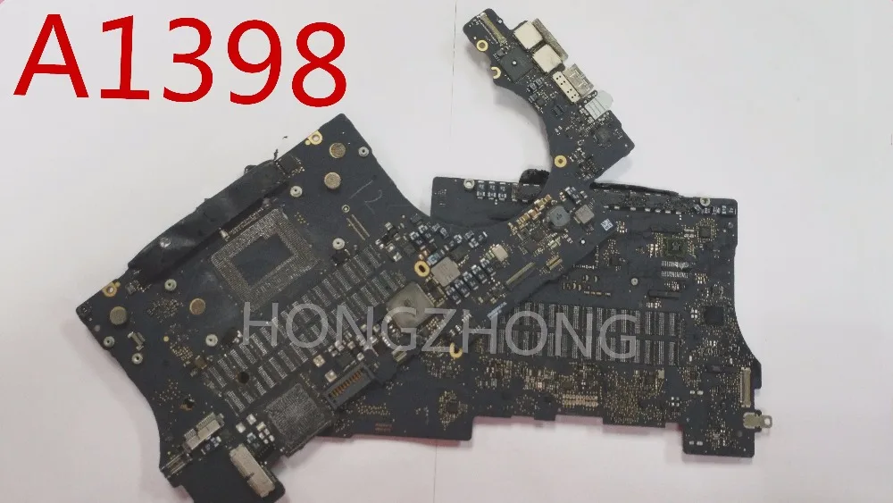 A1398 820 3662 A неисправная Логическая плата для Retina 15 &quotA1398 ремонт представлен