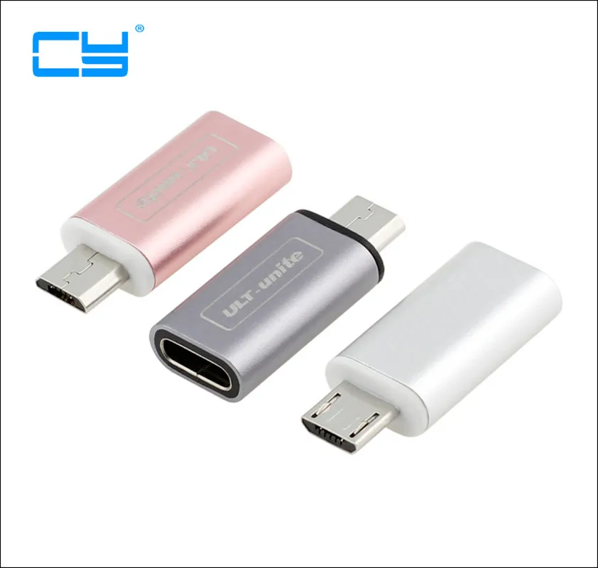 USB-C гнездо к Micro USB штекеру адаптер Type-c разъем для Android смартфона 3A Быстрая зарядка