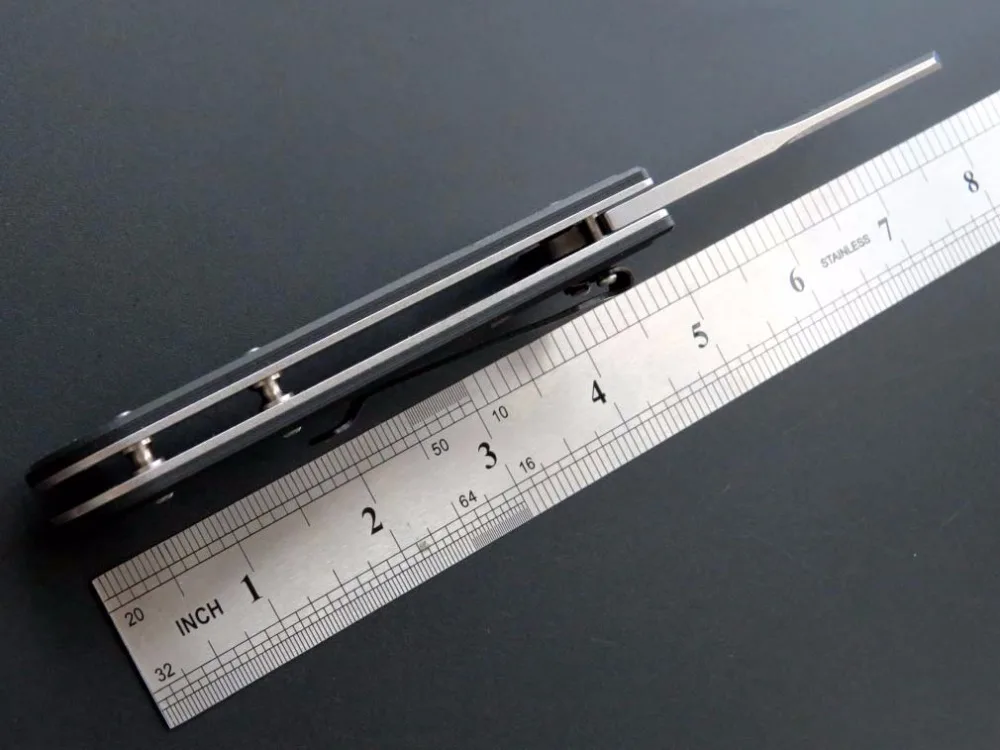 BJL путешествий складное лезвие Ножи D2 Сталь G10 ручка карман Открытый ножи для