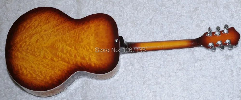 SUNBURST Hofner резонатор гитарный полый корпус хромированная фурнитура 1 х мини НВ