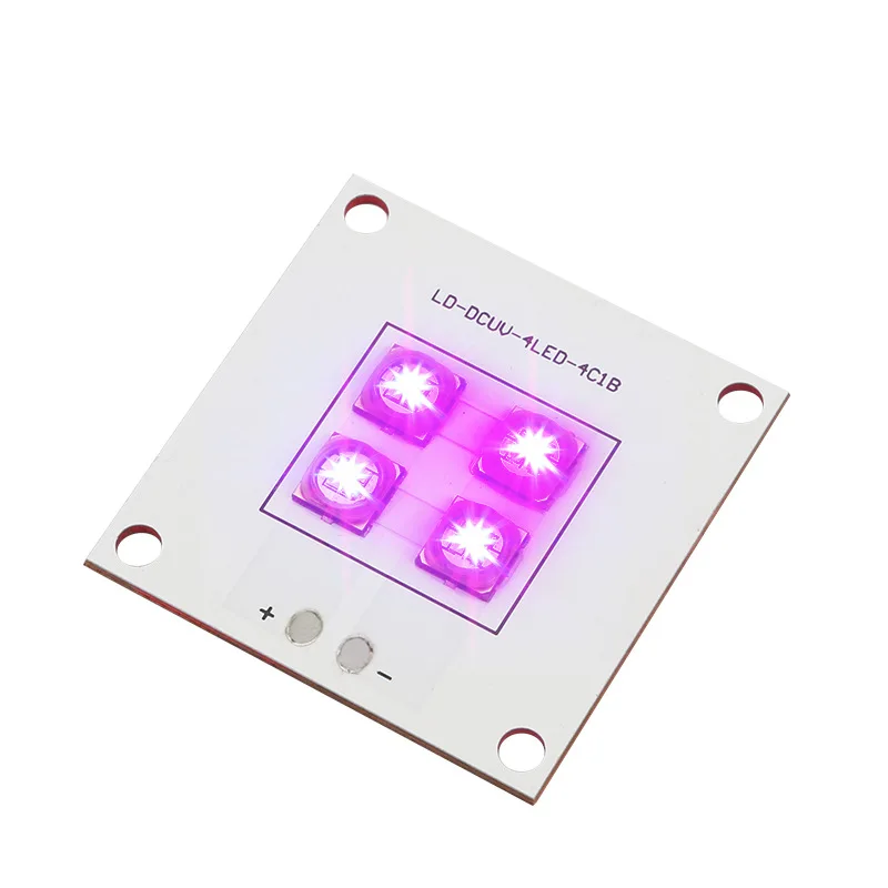 

40W LED Light source lamp panel copper plate integrated light UV curable violet for UV DLP DIY 3D printer parts & accessories
