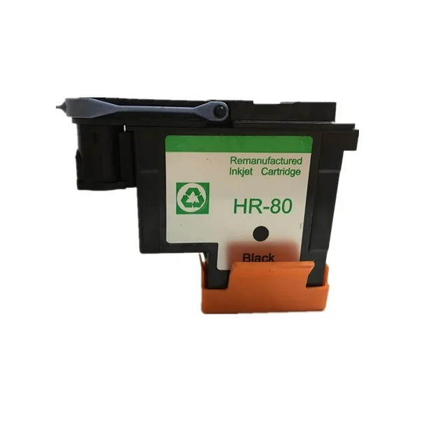 1x Черная восстановленная печатающая головка для 80 совместима с hp80 Designjet 1000 1050c 1055