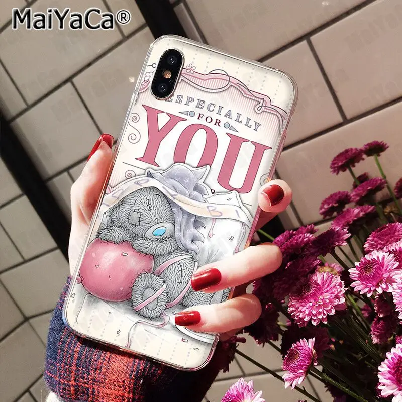 4 MaiYaCa силиконовый чехол для телефона, низкая, Tatty Teddy Me To You Bear для iphone 11 pro 8 7 66S Plus X 10 5S SE 5C XS XR XS MAX - Цвет: 4
