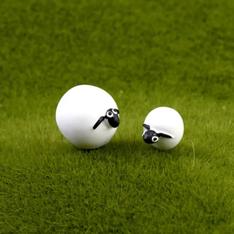 4 шт./лот микро мир бонсай сад небольшой орнамент ландшафтное украшение Шон милые