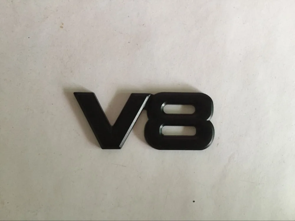 3D металлические автомобильные наклейки V8 значок с эмблемой стильные аксессуары |