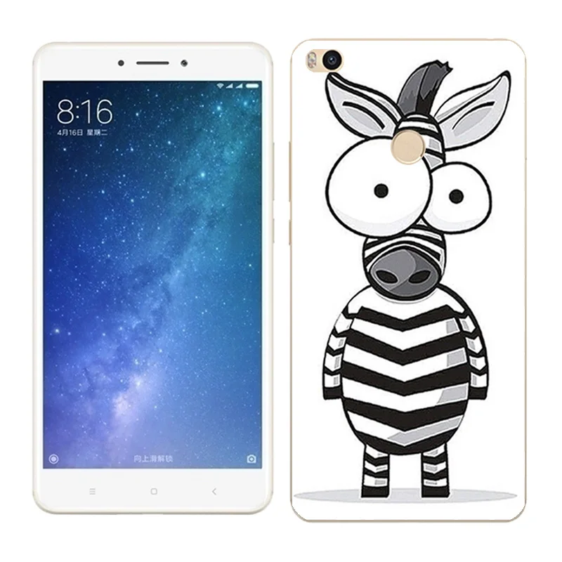 33 Чехол s для Xiaomi Mi Max2, мягкий силиконовый чехол для Xiaomi Mi Max 2, чехол для телефона с рисунком слона для xiomi Mi Max 2, Fundas - Цвет: 33