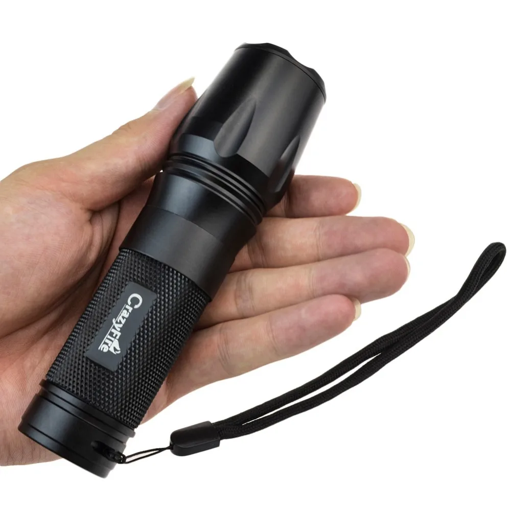Яркий светодиодный светильник-вспышка 2000 люмен CREE XM-L T6 18650 фонарь-фонарь для кемпинга/охоты/рыбалки зеленый/красный/синий/белый светильник