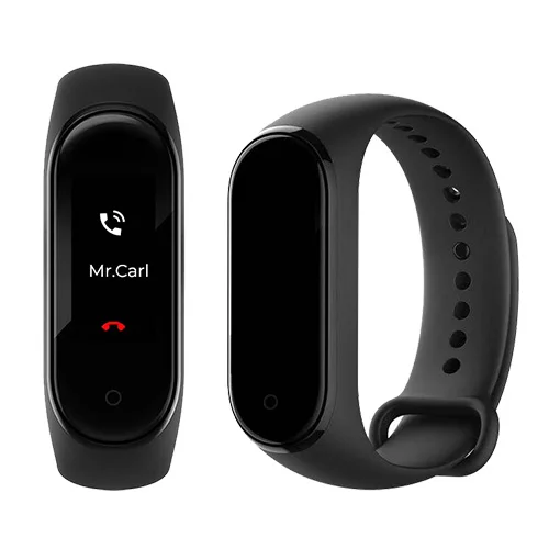Глобальная версия Xiaomi mi Band 4 Фитнес пульсометр Смарт-часы 0,9" AMOLED цветной сенсорный экран mi band 4 мгновенное сообщение 135 мАч