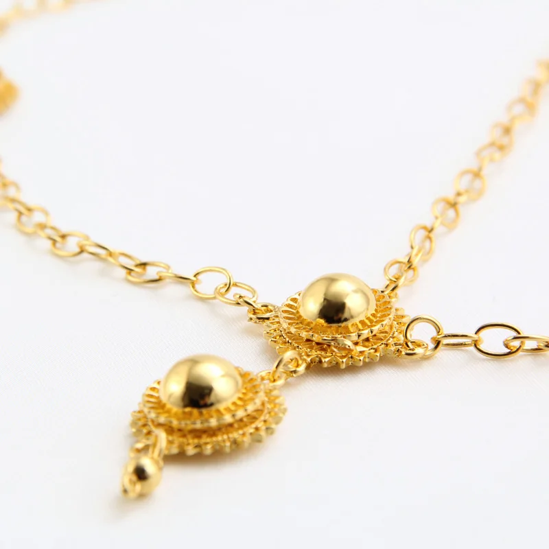 Головной убор из чистого золота свадебный головной в Африканском нигерийском