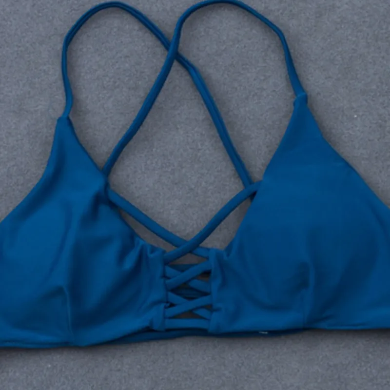 Женский купальник бикини MECHCITIZ комплект из двух предметов с высокой талией и пуш