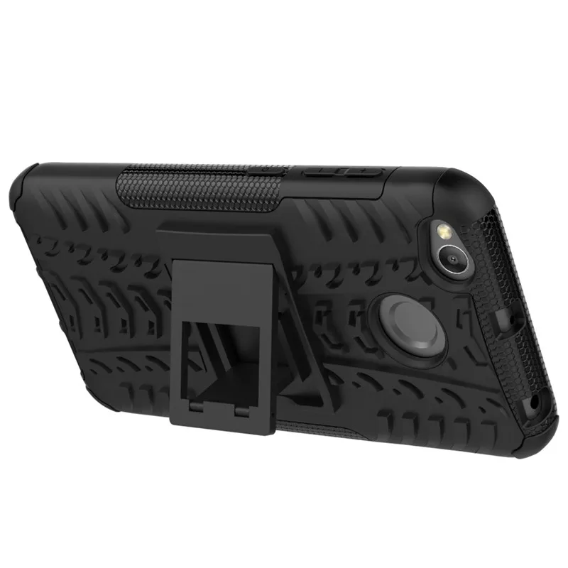 TPU Hybrid Armor Back Case For Xiaomi Redmi 4X Cover Heavy Duty Defender for hongmi 5.0'' |