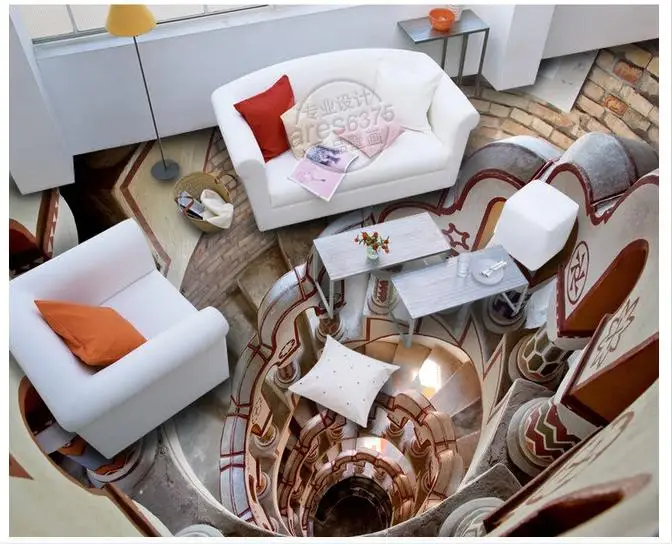 Пользовательские фото обои 3d напольные настенные ПВХ Супер крутые стерео