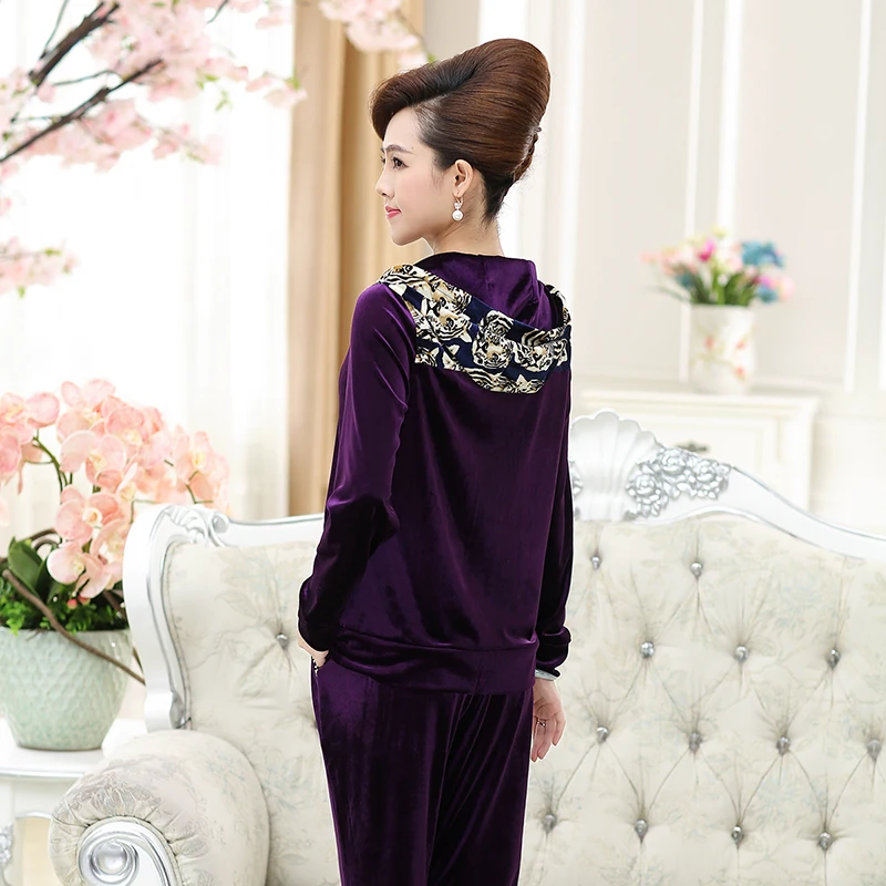 Новинка весна осень 2019 костюм tnlnzhyn женский спортивный свитшот на молнии с