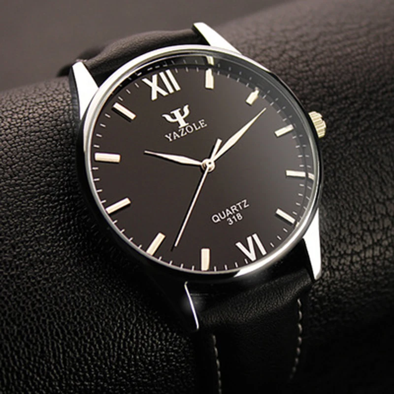 

YAZOLE Wrist Watches Mens Watches Top Brand Luxury Simple Male Clock Quartz Watch Hodinky Man Hours Relogio Masculino