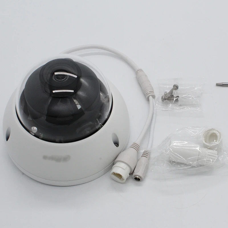 Оригинальная IPC-HDBW4433R-S сетевая камера 4MP IP камера заменяет IPC-HDBW4431R-S с POE h.265 IP67 IK10 камера видеонаблюдения SD слот для карты
