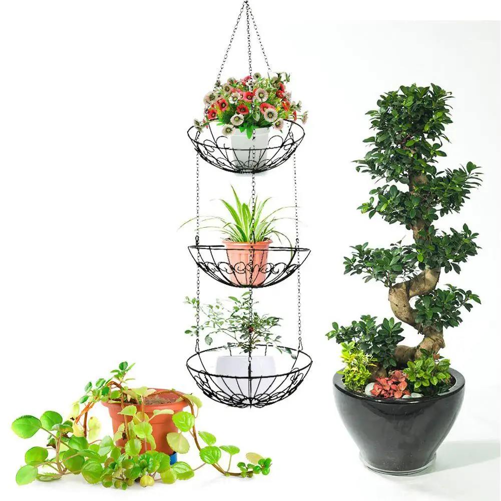 Nordic Home корзина для хранения кованые Полые 3-Слои висит круглые корзины для рабочего стола, снэк-провод Фруктовая корзина для кухни украшения