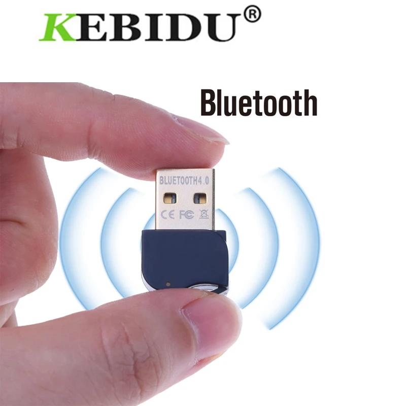 Адаптер Kebidu Bluetooth 4 0 беспроводной двухрежимный USB адаптер мини приемник для