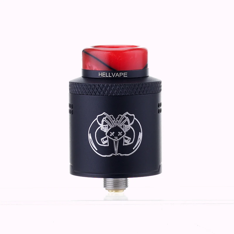 Hellvape падение мертвых RDA 24 мм Диаметр с 14 боковой поток воздуха отверстия и BF Squonk