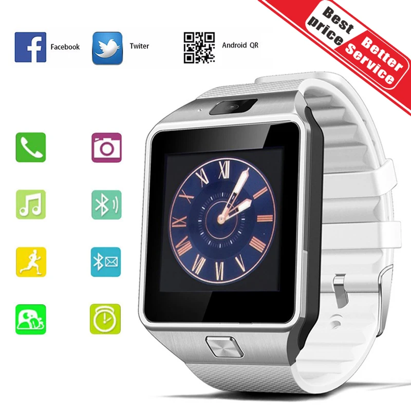 Новинка 2017 года смарт часы dz09 с Камера Bluetooth наручные SIM карты SmartWatch для iOS
