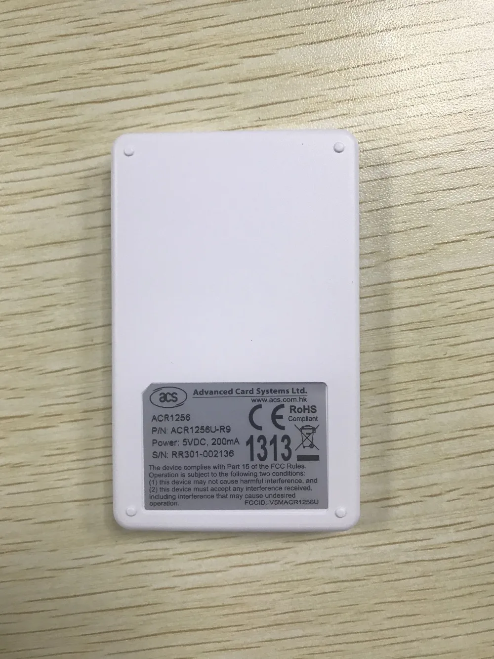 ISO 14443 USB 13,56 МГц Android USB NFC считыватель смарт-карт подключен к ПК/мобильному с бесплатным SDK- ACR1256