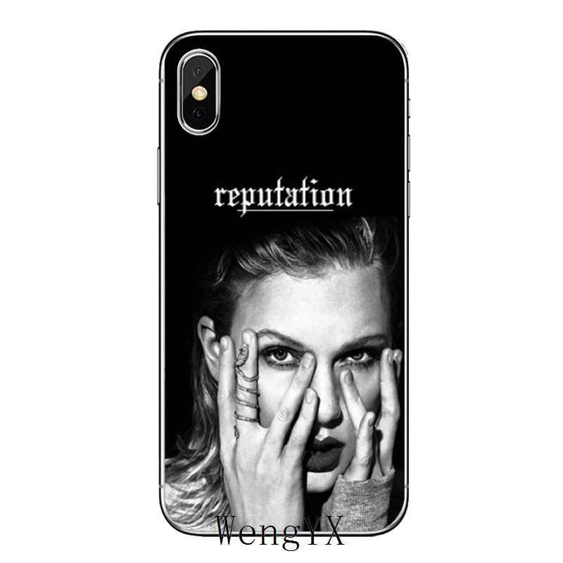 Тонкий, из ТПУ, мягкий чехол для телефона Apple iPhone X XR XS Max 8 7 6s 6 plus SE 5S 5c 5 4S 4 Taylor