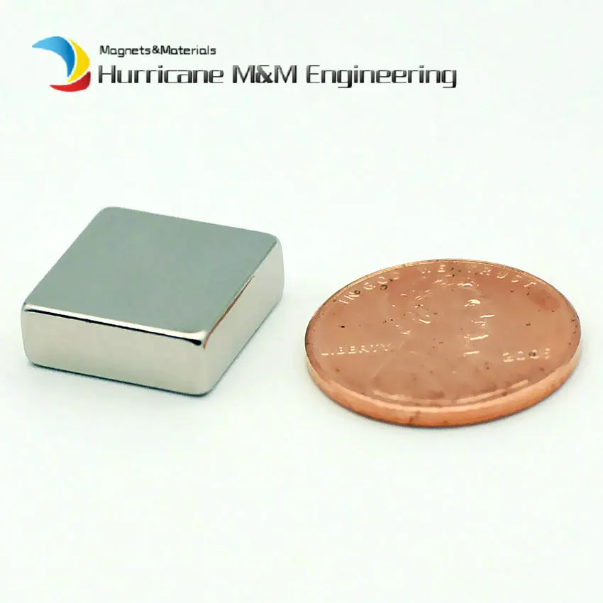 NdFeB N52 блок для DIY приманки Монтажная пластина 14x14x5 мм неодимовые постоянные