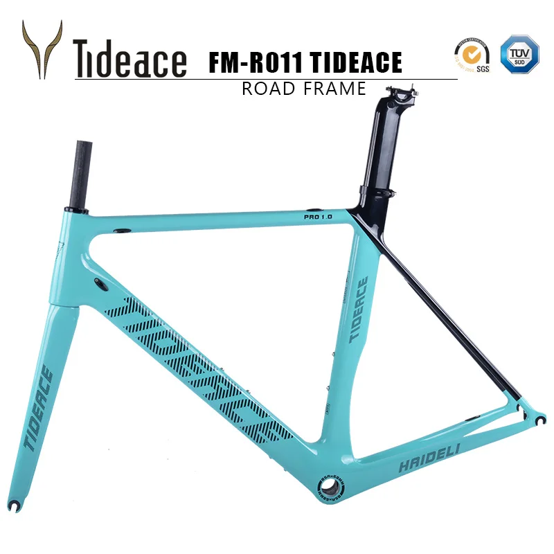 Tideace 700C углеродное волокно в форме &quotДэси Di2 и механические гоночный дорожный