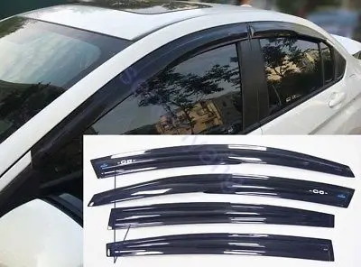 Ветрозащитный Козырек Mugen для окон Nissan Sentra 2013 2015|Хромирование| |