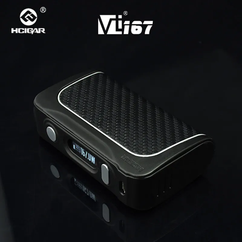 Оригинальный HCigar VT167 TC коробка мод электронная сигарета 167 Вт Vape с большим OLED