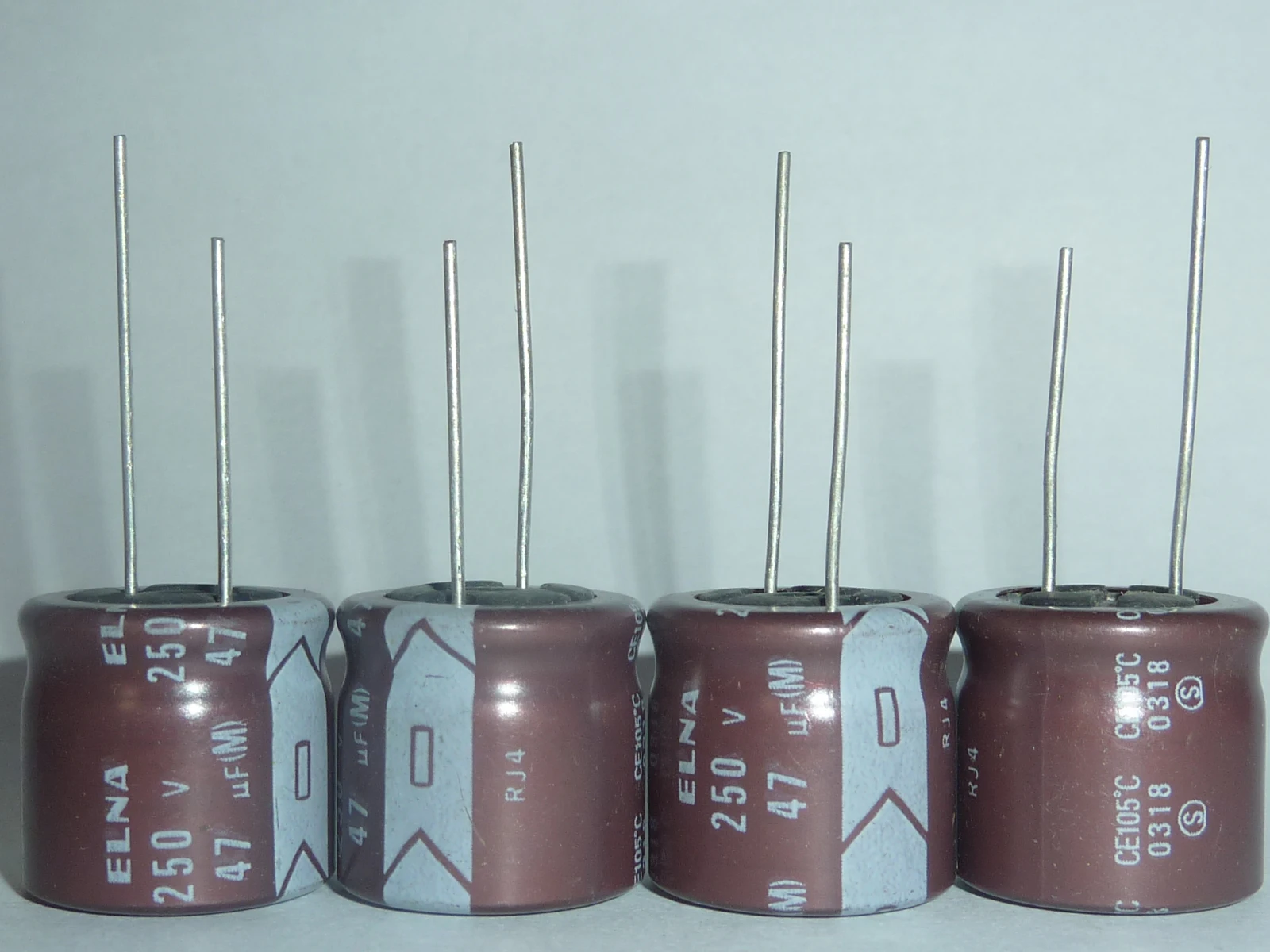 5 шт. 47 мкФ 250V ELNA Япония RJ4 серии 18x18 мм 250V47uF аудио конденсатор|audio capacitor|47uf 250velna audio