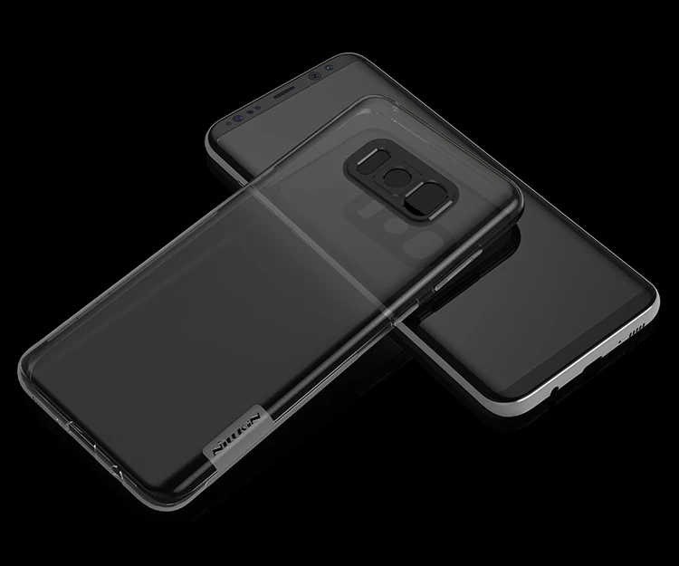 Для Samsung Galaxy S8 Nillkin TPU 0,6 мм 5," ультра тонкий чехол для телефона силиконовый чехол кристально прозрачный чехол для Samsung Galaxy S8 чехол