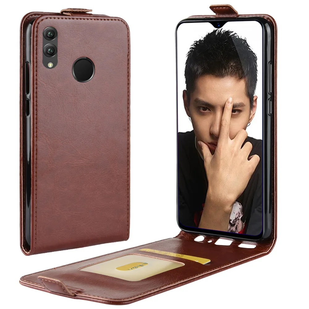Флип чехол для телефона из искусственной кожи Huawei Honor 8X 8C 7X задняя крышка Honor8C Honor8X