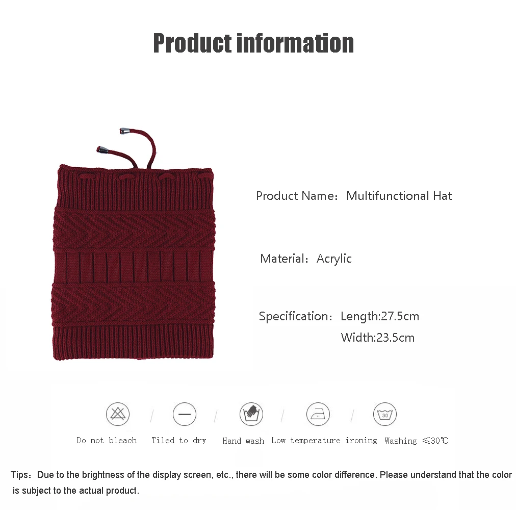 Конский хвост бини зимние Skullies Beanies шапки Дамская Мода Многофункциональная теплая шапка для женщин уличная женская вязаная шапка Z104