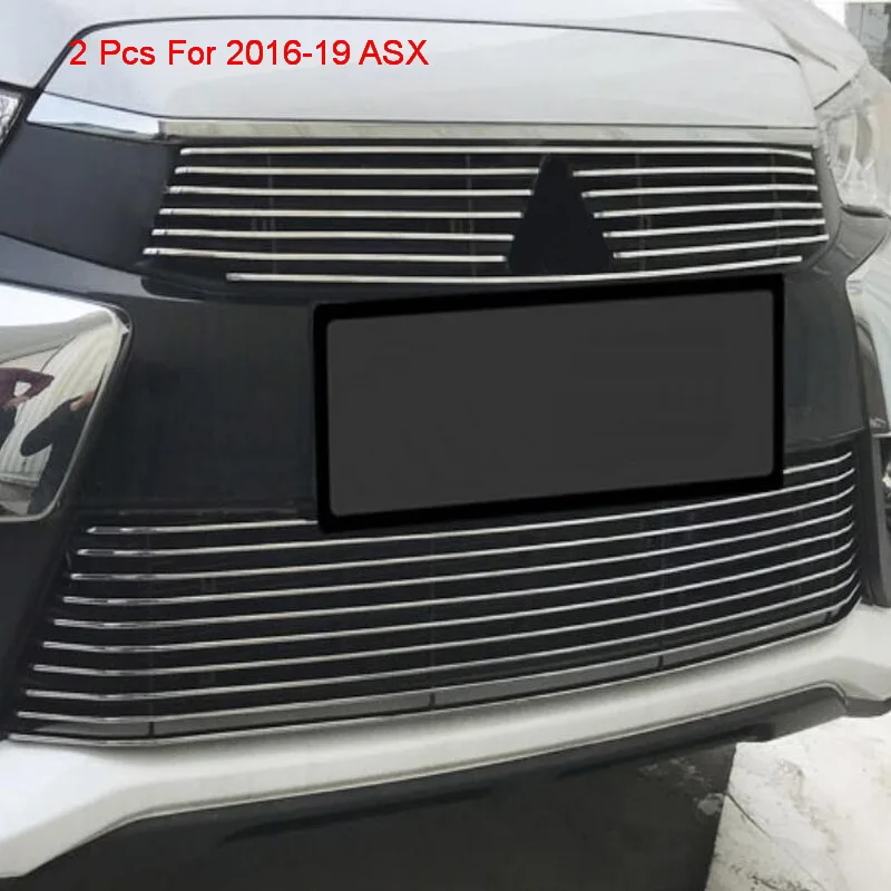 Tonlinker наклейки на передний гоночный чехол для Mitsubishi ASX 2011 19 Стайлинг автомобиля 2 4