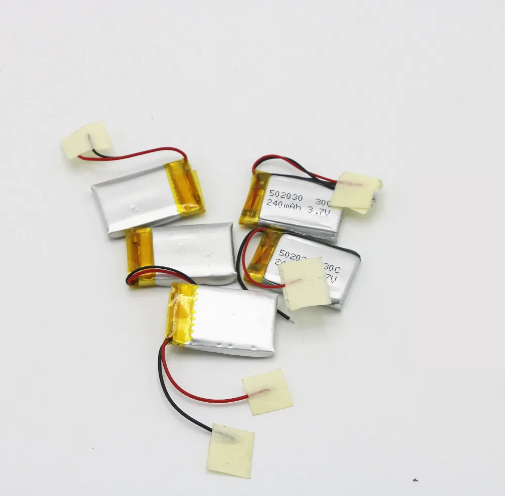 5 шт./лот 3 7 v 240mAh LiPo батарея SH 6020 Mini 3CH вертолет|sh 6020|3.7v 240mah lipo battery3.7v |