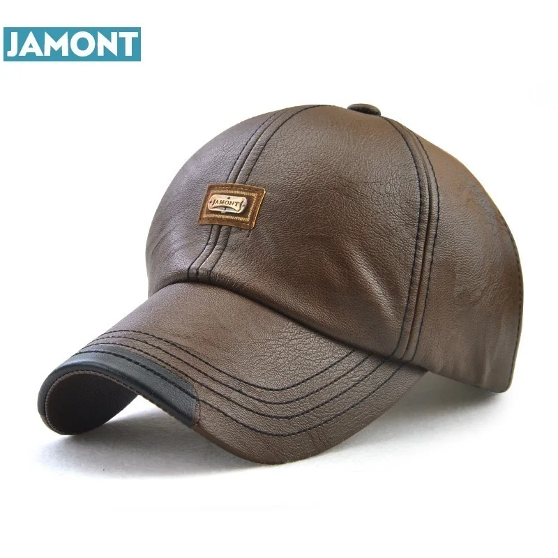 Простые новые мужские бейсболки женские кожаные Casquette брендовые регулируемые