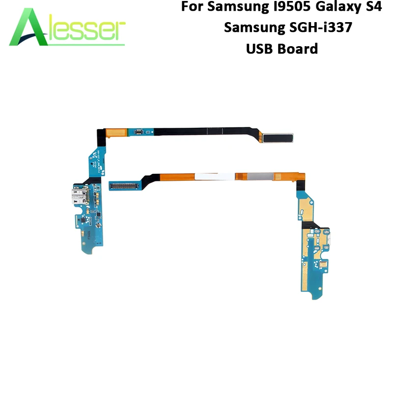 Alesser для samsung I9505 Galaxy S4 USB разъем плата зарядки сборки запасные части SGH i337